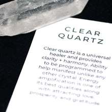Load image into Gallery viewer, Clear Quartz