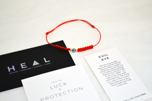 Load image into Gallery viewer, Evil Eye Red String Bracelet