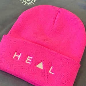 Electric Pink Beanie