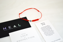 Load image into Gallery viewer, Evil Eye Red String Bracelet
